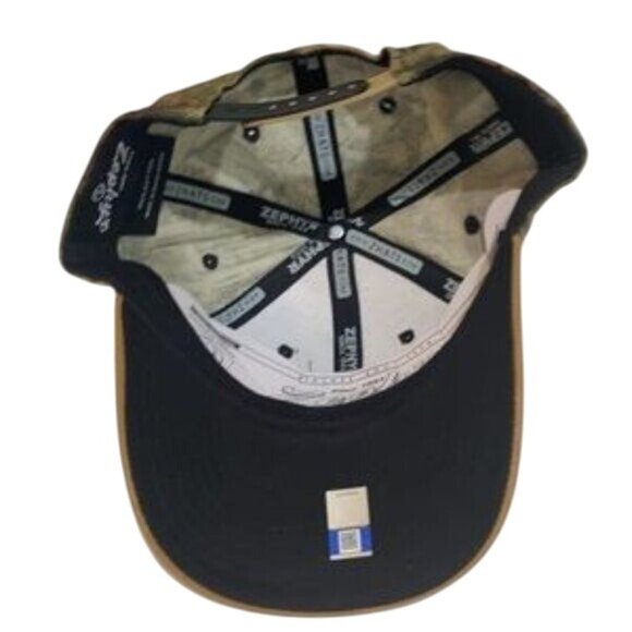 Kansas Hawkeyes Camo Snapback Hat New - Picture 6 of 6